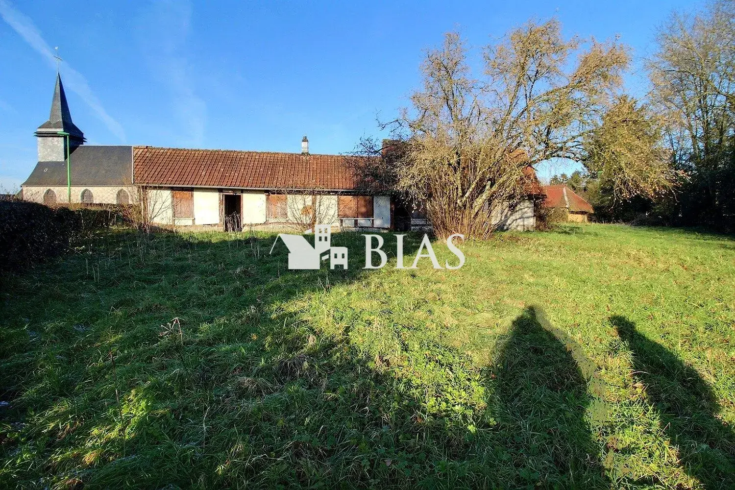 Ancien manoir avec parcelle constructible à Vieux-Manoir près de Rouen 