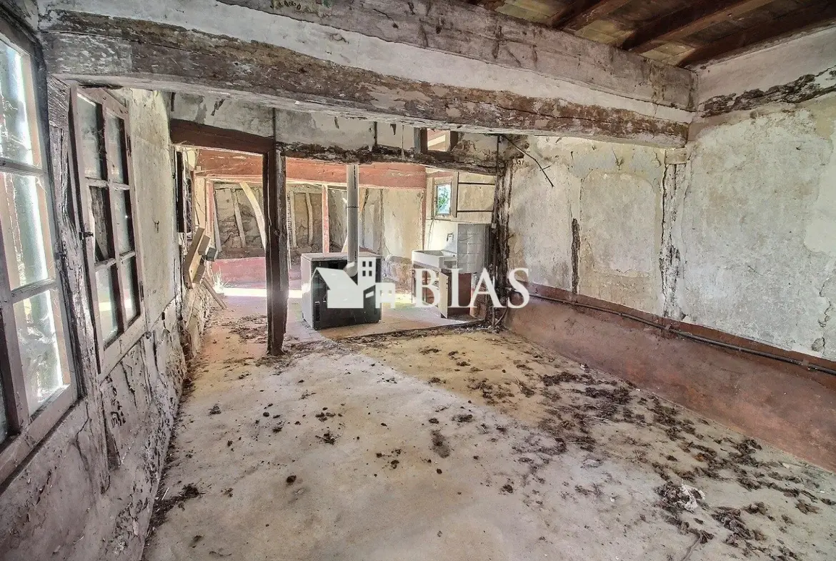 Ancien manoir avec parcelle constructible à Vieux-Manoir près de Rouen 