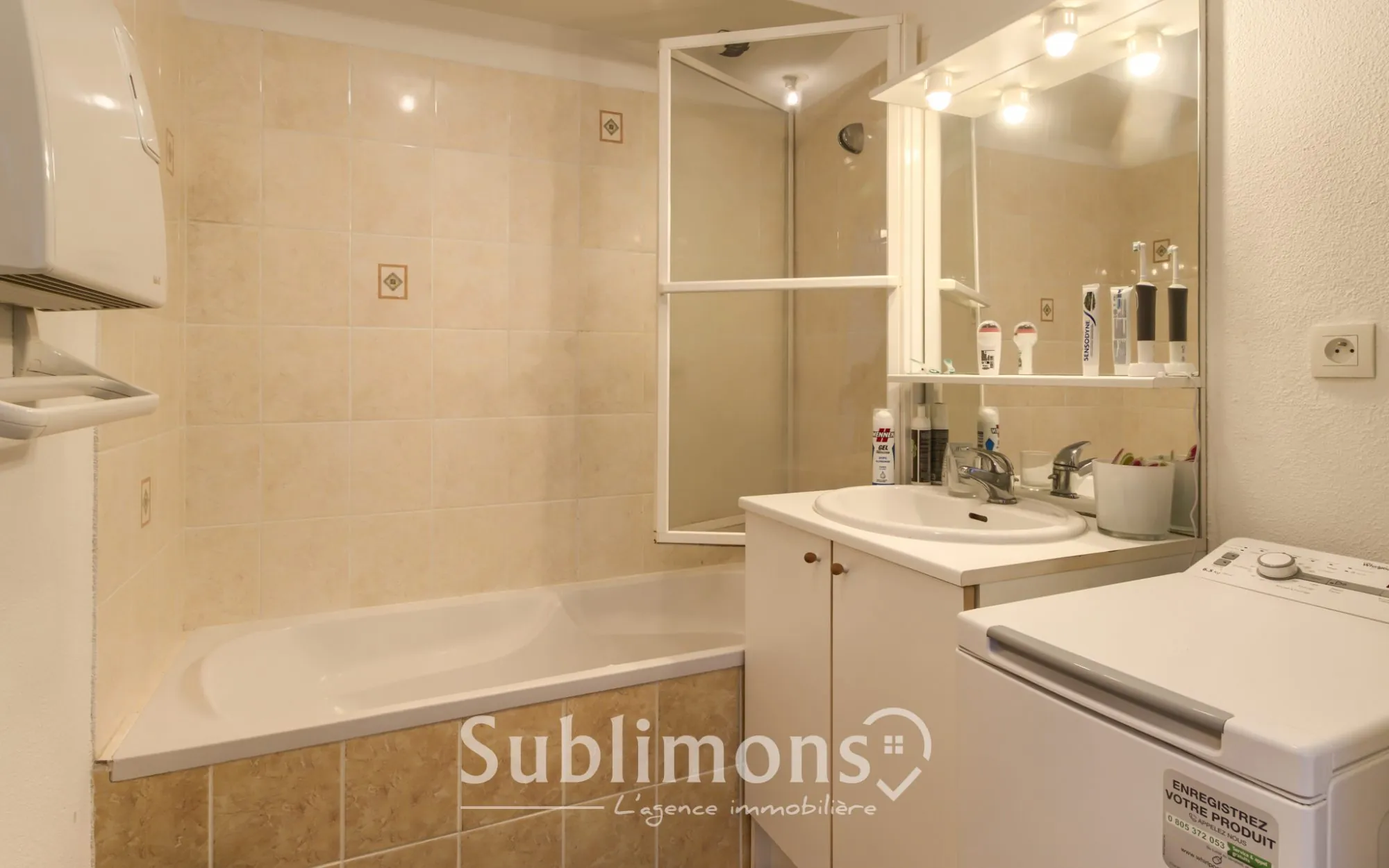 Appartement T2 lumineux avec balcon et parking privé à Séné près Vannes 