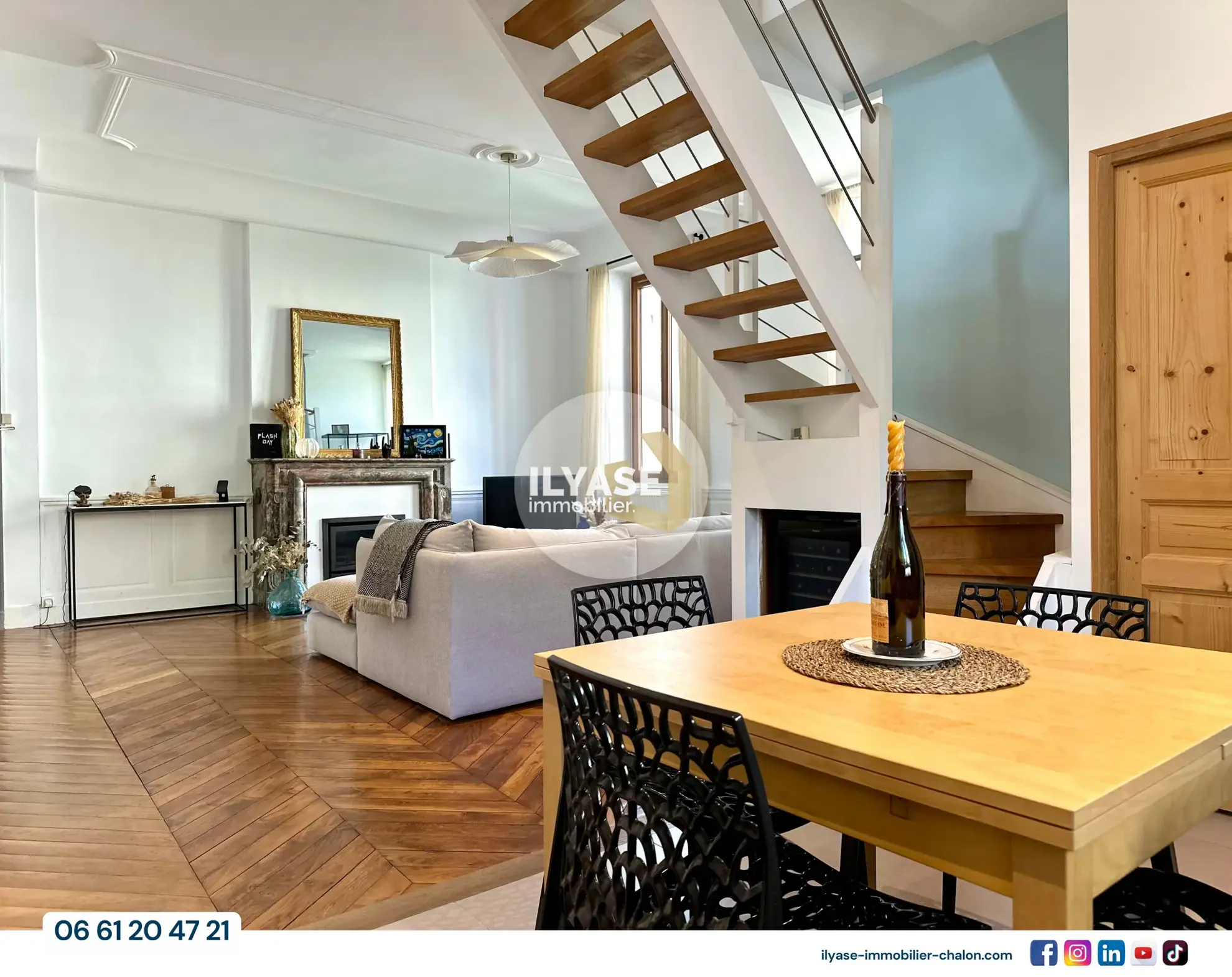 Vente duplex de 125 m² au cœur de Chalon-sur-Saône 