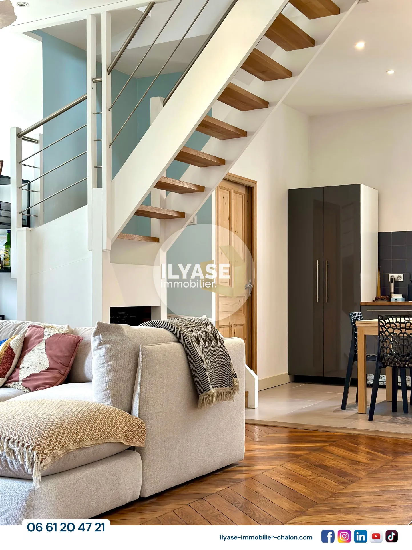 Vente duplex de 125 m² au cœur de Chalon-sur-Saône 