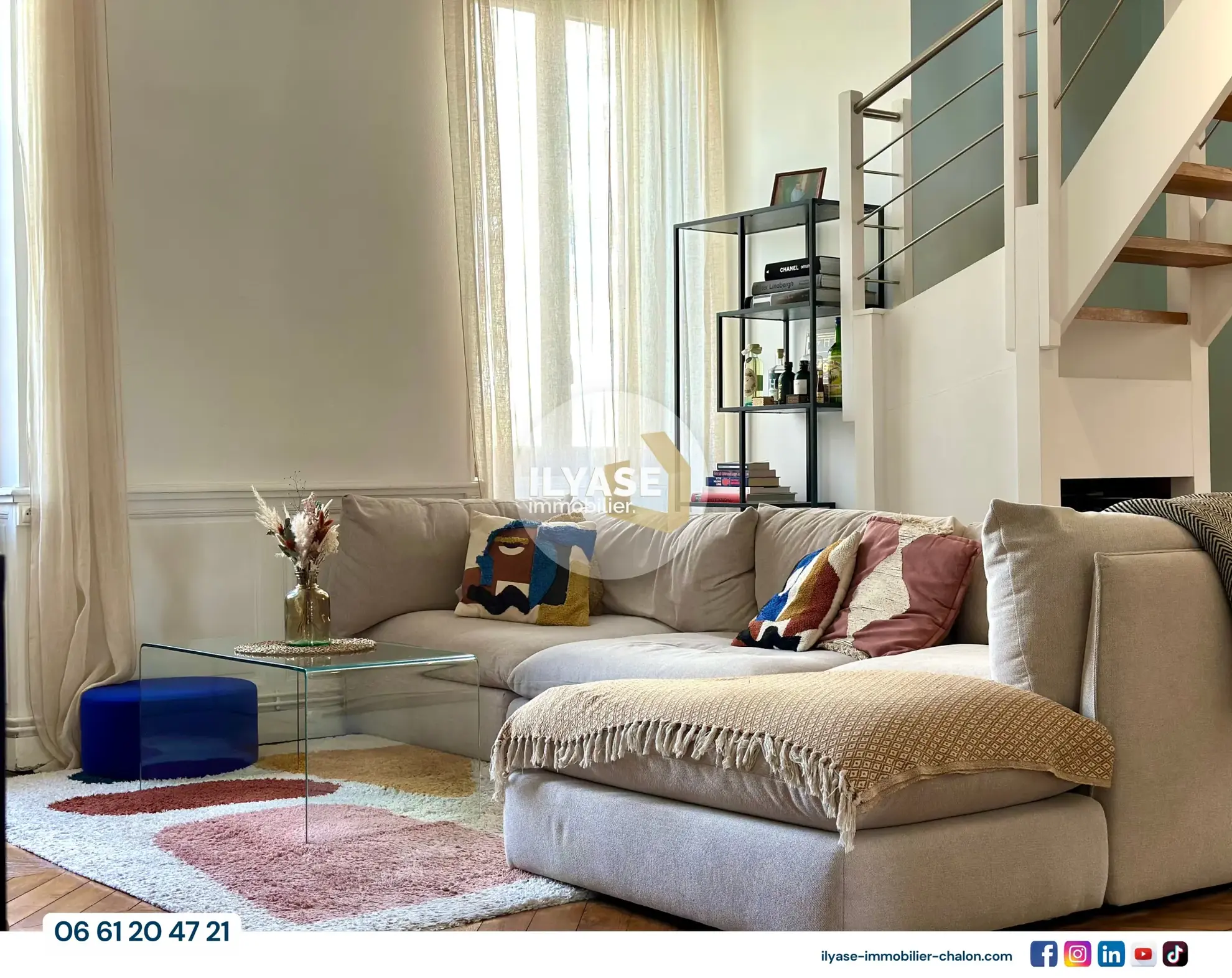 Vente duplex de 125 m² au cœur de Chalon-sur-Saône 