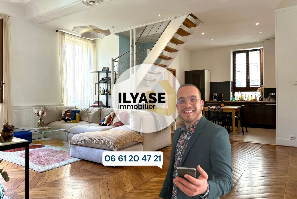 Vente duplex de 125 m² au cœur de Chalon-sur-Saône 