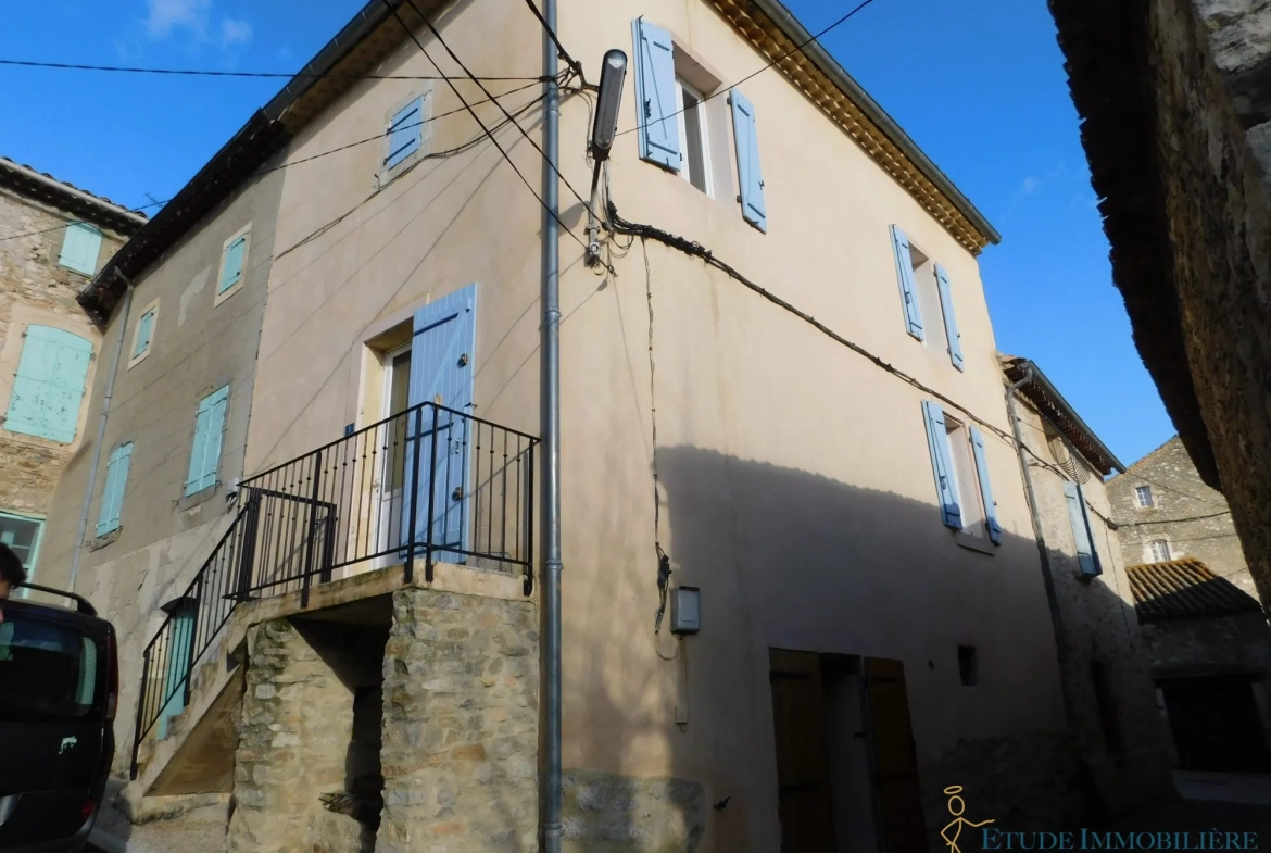Maison de village à vendre à La Caunette, Minervois - Charme et calme 