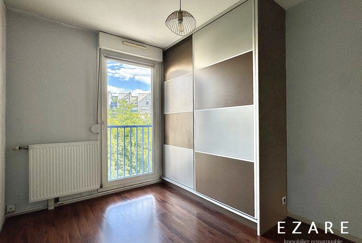 Bel appartement T2 avec balcon, cave et parking sécurisé à Dijon Clemenceau 