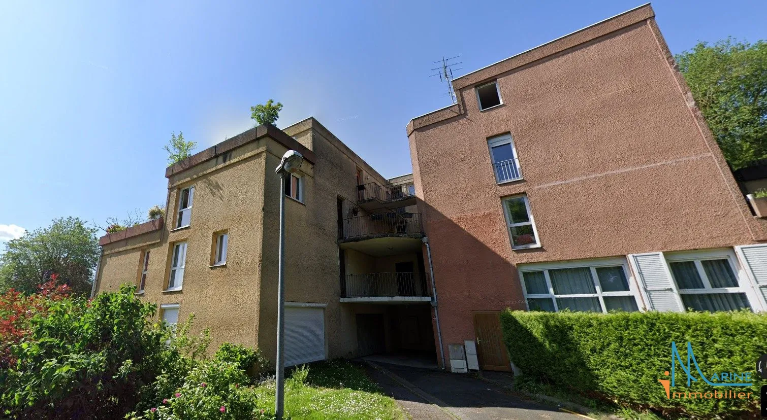 Appartement 2 chambres avec terrasse ensoleillée à Dieppe 