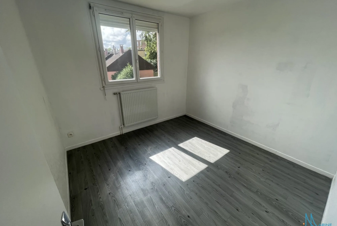 Appartement 2 chambres avec terrasse ensoleillée à Dieppe 