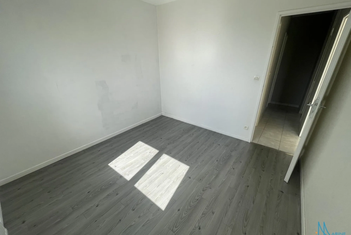 Appartement 2 chambres avec terrasse ensoleillée à Dieppe 