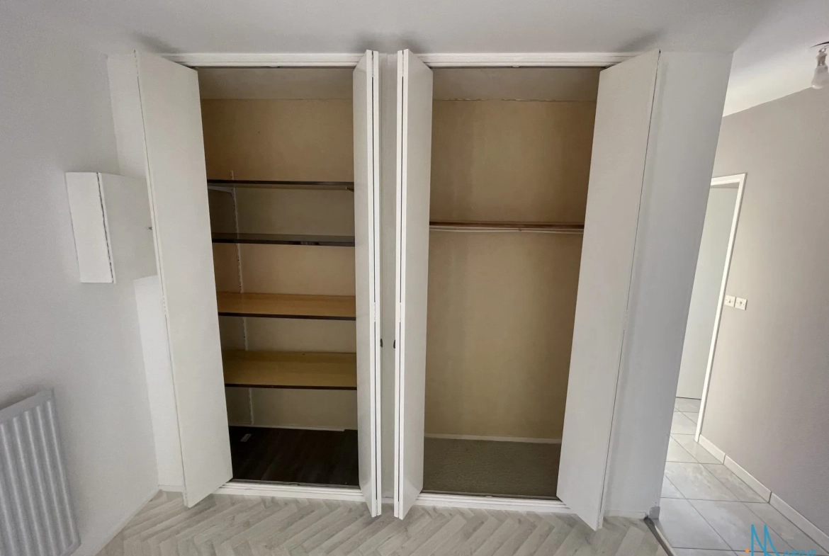 Appartement 2 chambres avec terrasse ensoleillée à Dieppe 