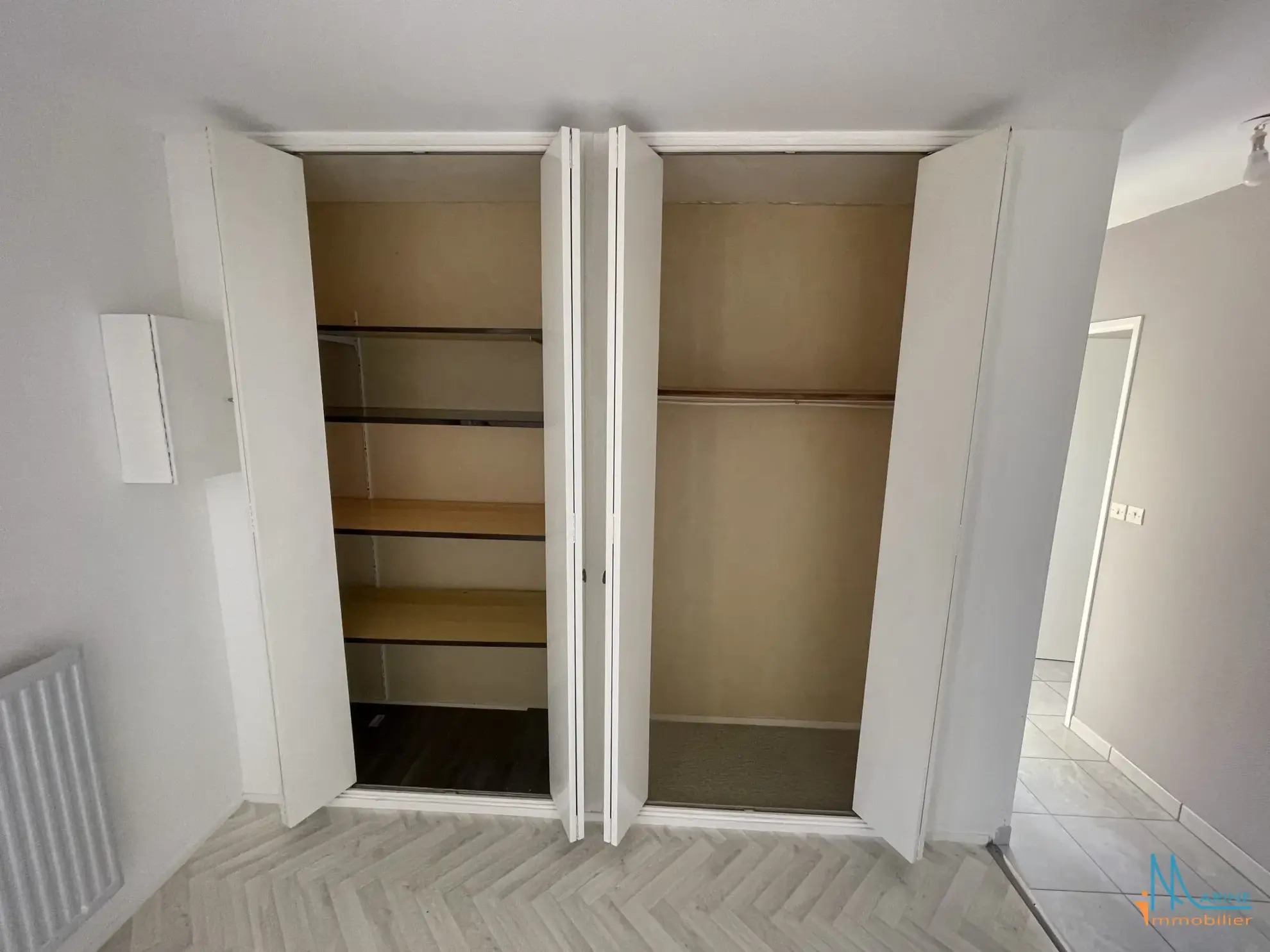 Appartement 2 chambres avec terrasse ensoleillée à Dieppe 
