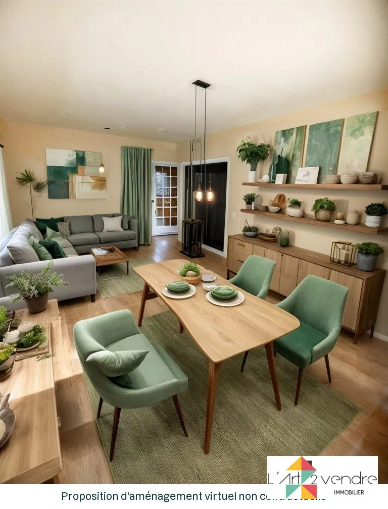 Appartement 4 pièces de 82 m² avec balcon et cave à Brunoy 