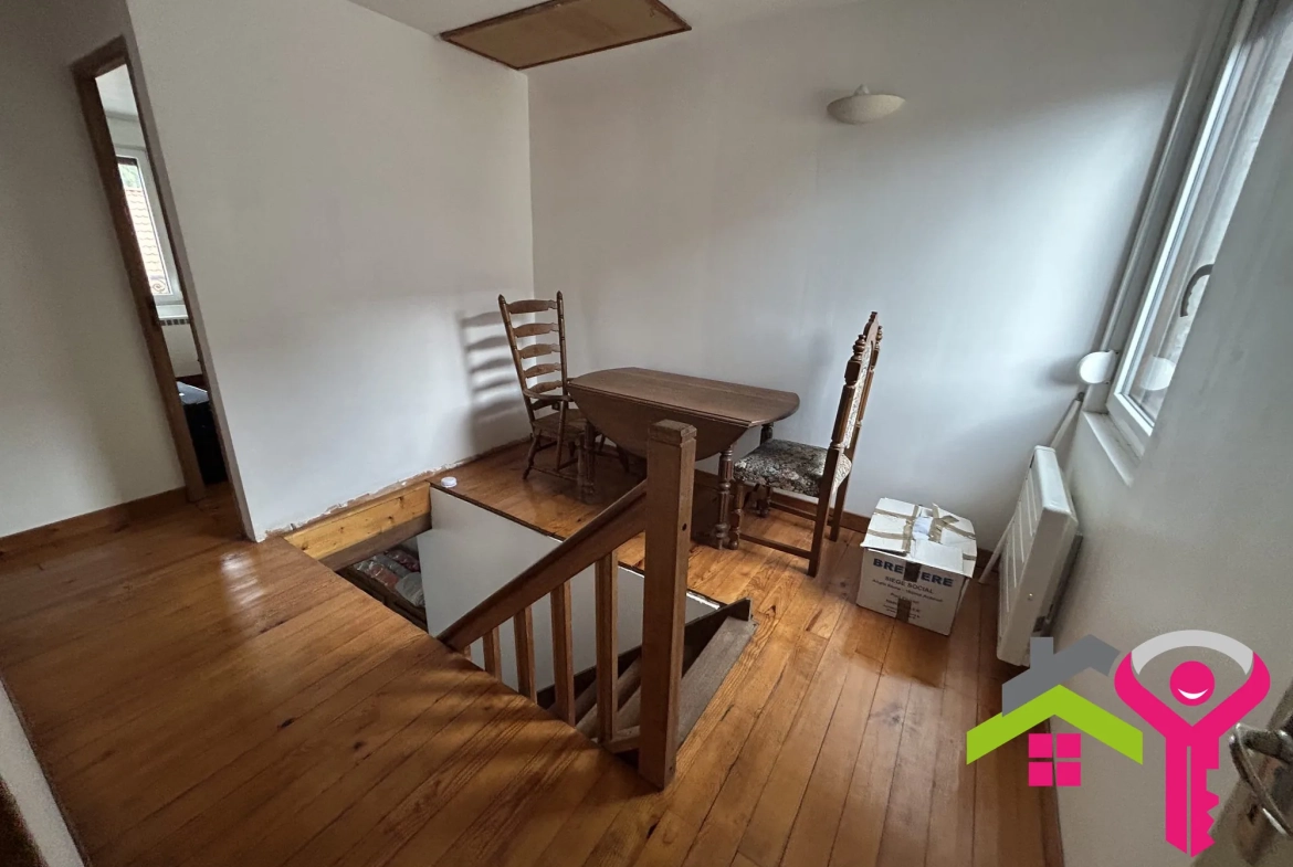 Maison mitoyenne 3 chambres avec terrasse à Haulchin 