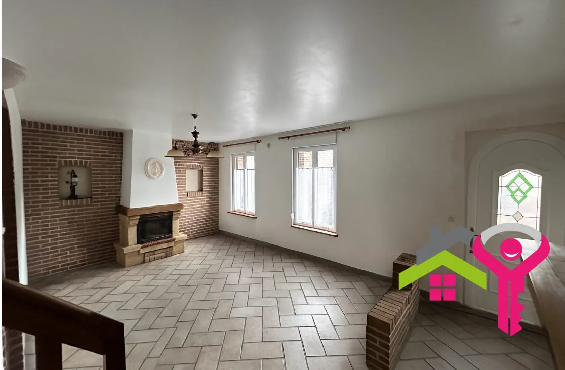 Maison mitoyenne 3 chambres avec terrasse à Haulchin 