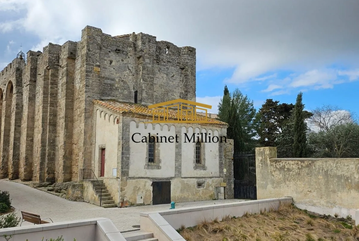 Appartement T2 Meublé avec Vue Panoramique à Vic-la-Gardiole 