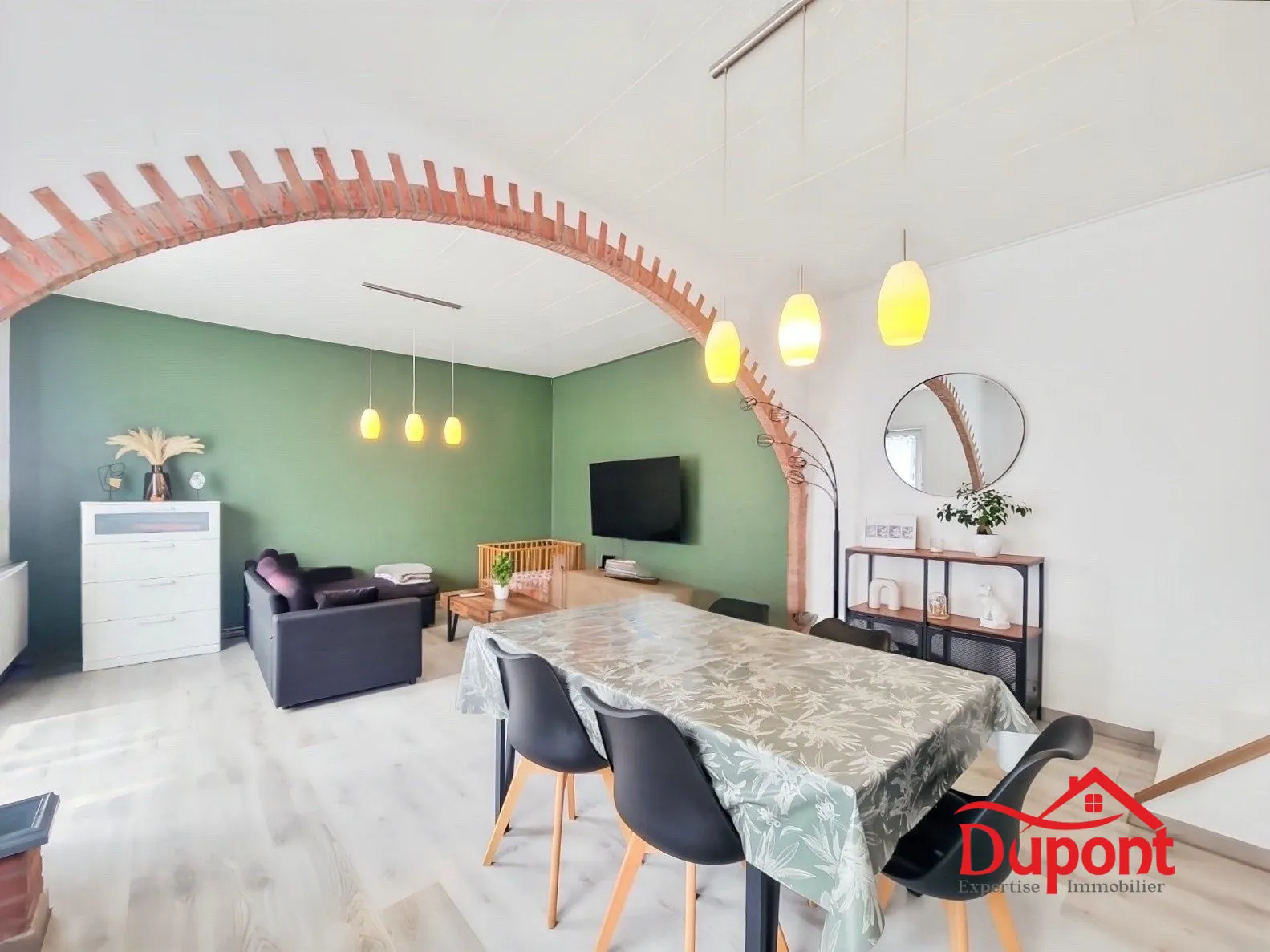 Maison mitoyenne 2 chambres avec terrasse à Bertry - Immobilier résidentiel 