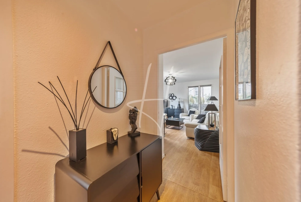 Appartement T2 senior de 57 m² avec loggia et box à Metz 