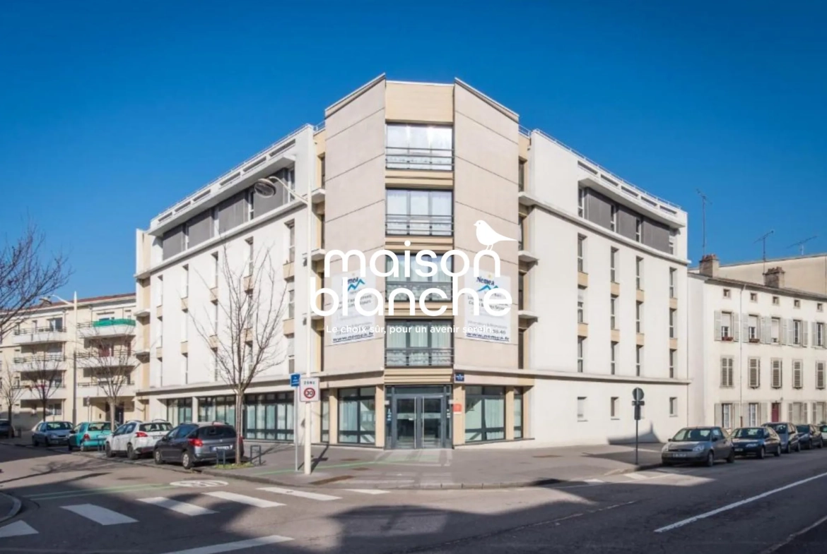 Studio en LMNP à Nancy avec rendement sécurisé et bail commercial jusqu'en 2032 