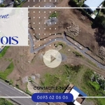 Terrain constructible de 355 m² à Saint André dans un lotissement sécurisé