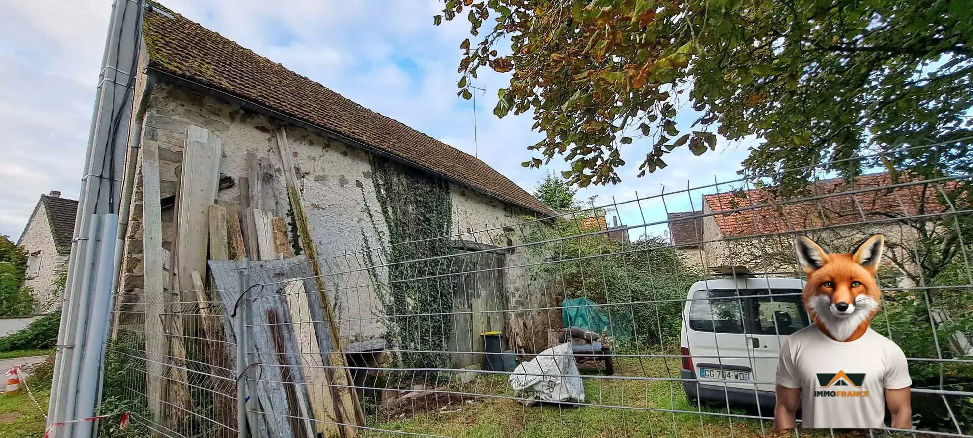 Maison à rénover de 136 m² avec grand potentiel à Chalautre-la-Grande 