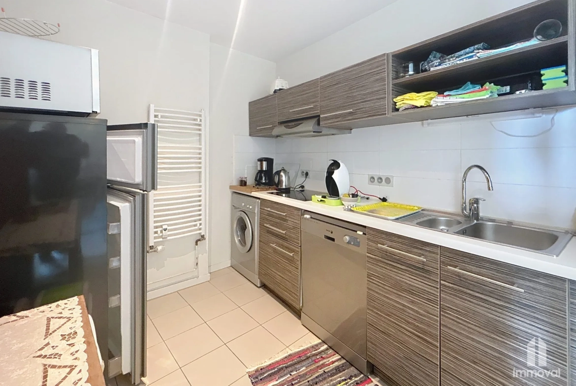 Appartement T2 lumineux à Strasbourg, boulevard de Nancy - 44m² 