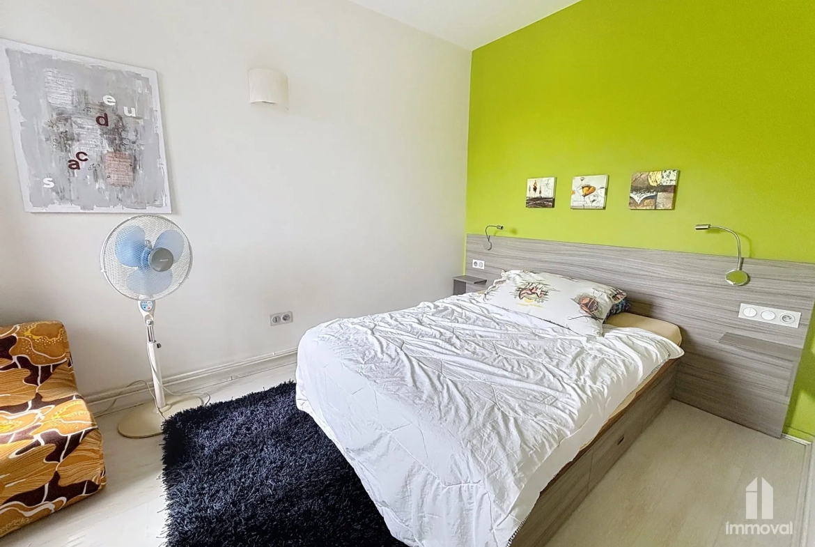 Appartement T2 lumineux à Strasbourg, boulevard de Nancy - 44m² 