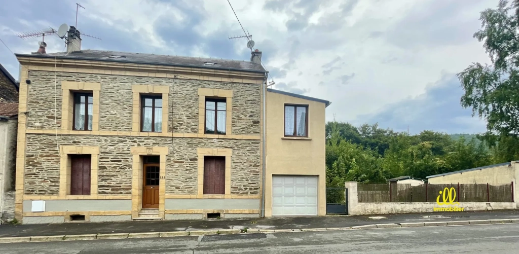 Immeuble à vendre à Nouzonville avec deux appartements louables