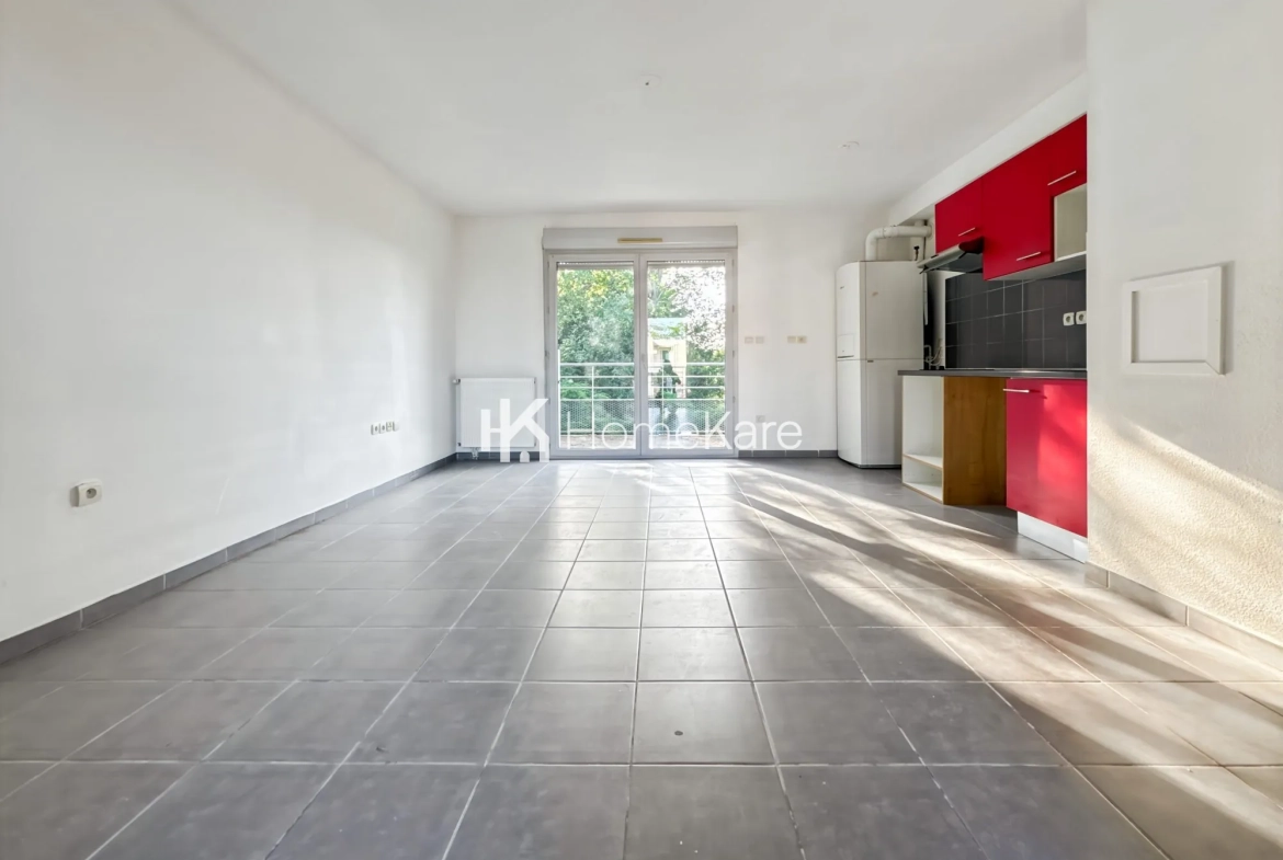 Appartement T2 à vendre à Escalquens - Balcon et parking, neuf rénové 