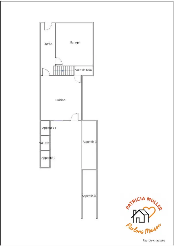 Lot de 2 maisons mitoyennes à rénover à Les Hautes Rivières - Opportunité à saisir 