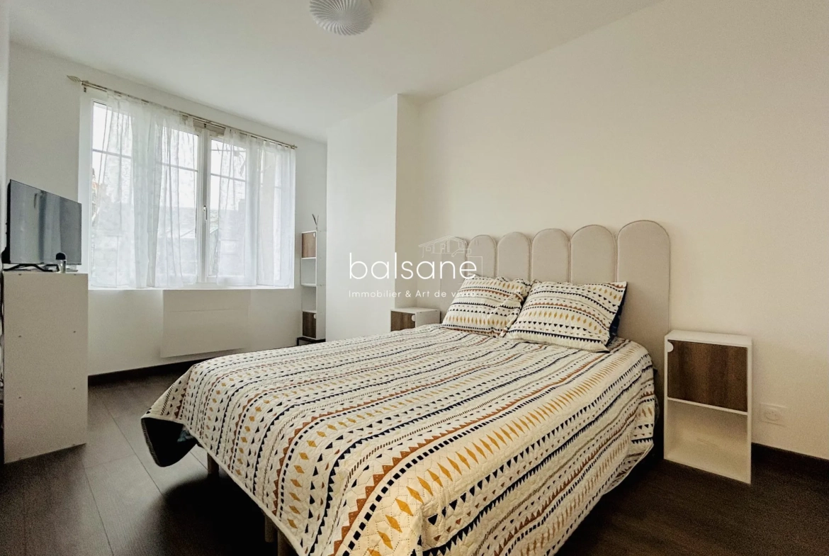 Appartement traversant à vendre à Dieppe - 46 m² rénové au cœur de la ville 