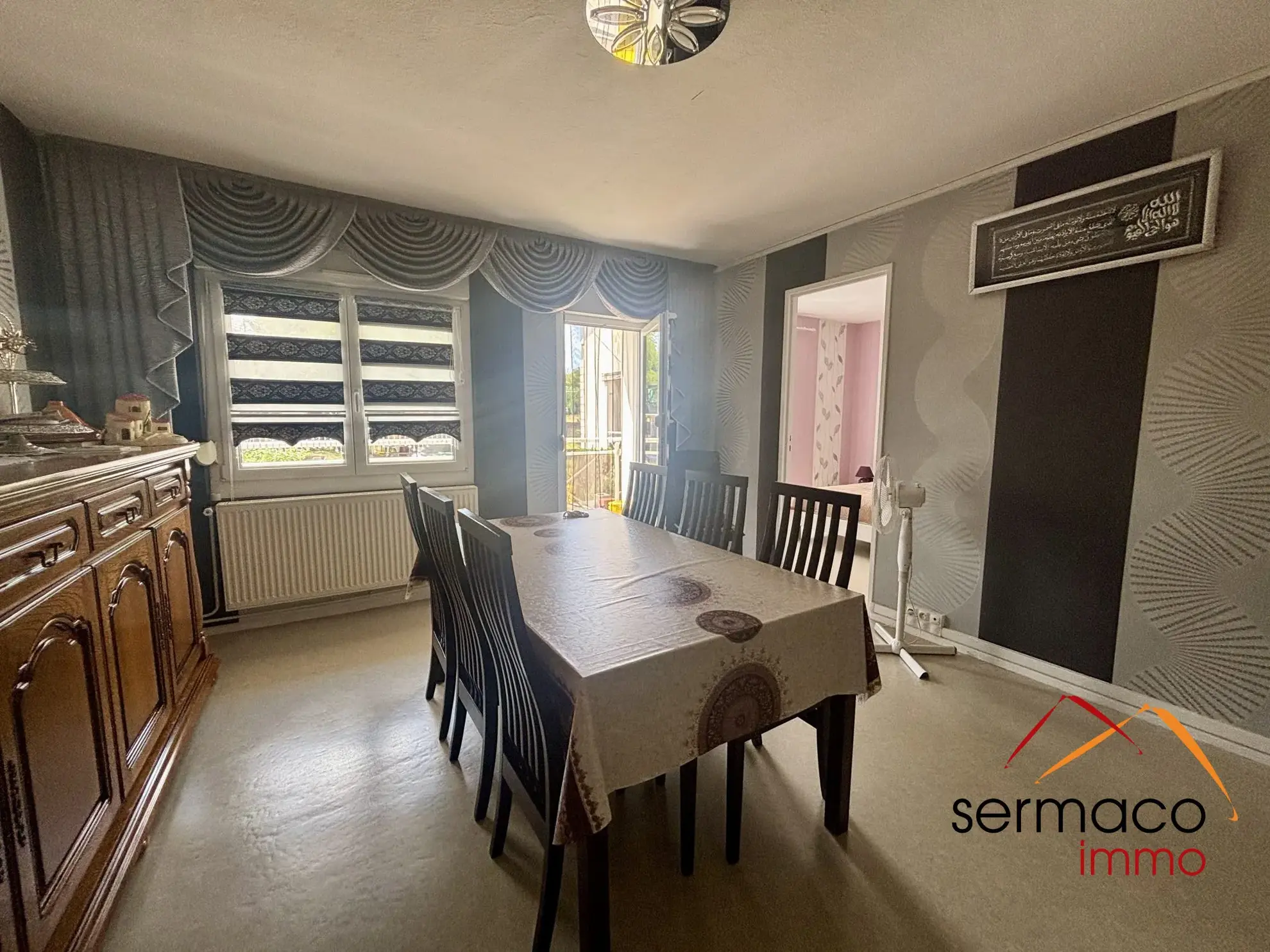 Appartement de 77,30 m² à Hombourg-Haut avec jardin et balcon - Prix 95 000 € 