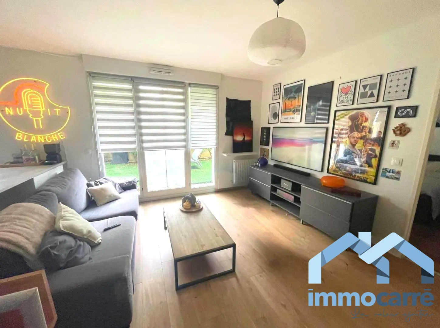 Appartement F2 avec jardin à Roissy-en-Brie proche RER et commodités 