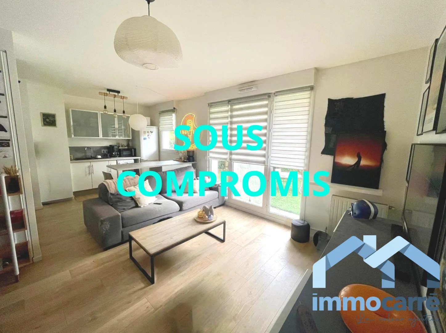 Appartement F2 avec jardin à Roissy-en-Brie proche RER et commodités 