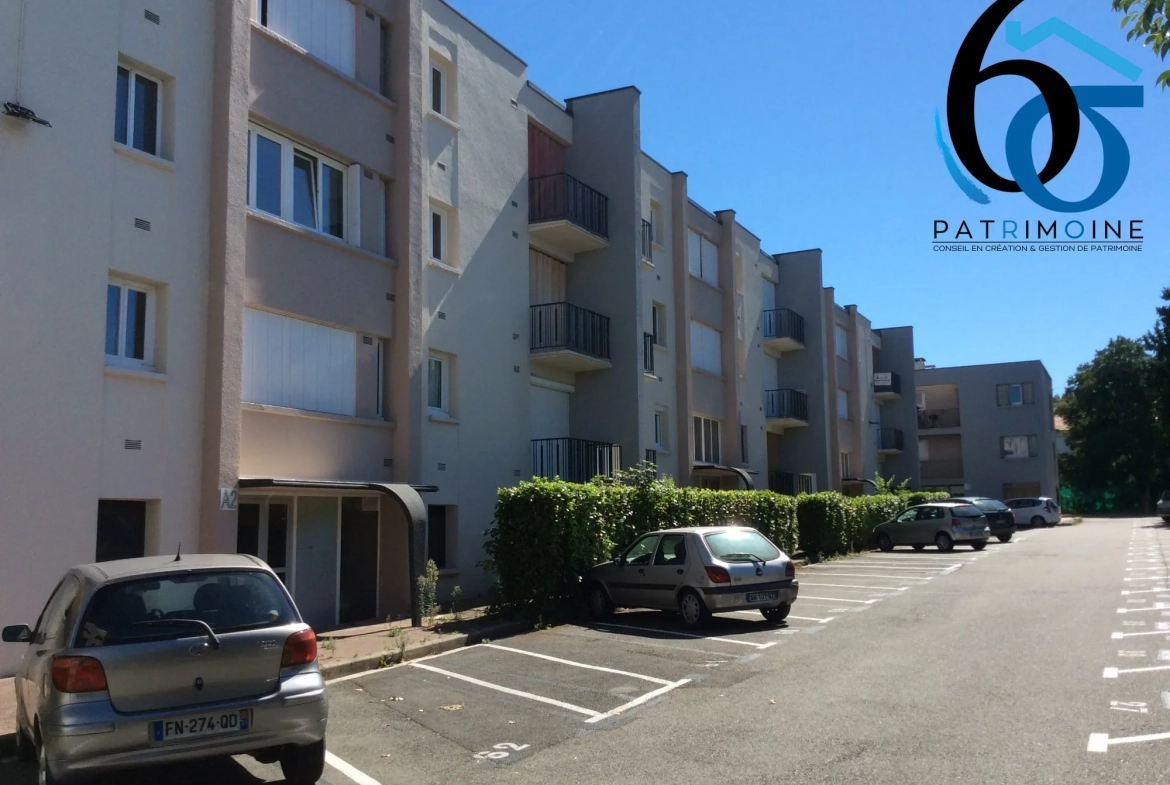 Studio à Toulouse Rangueil avec parking, cave et forte rentabilité 