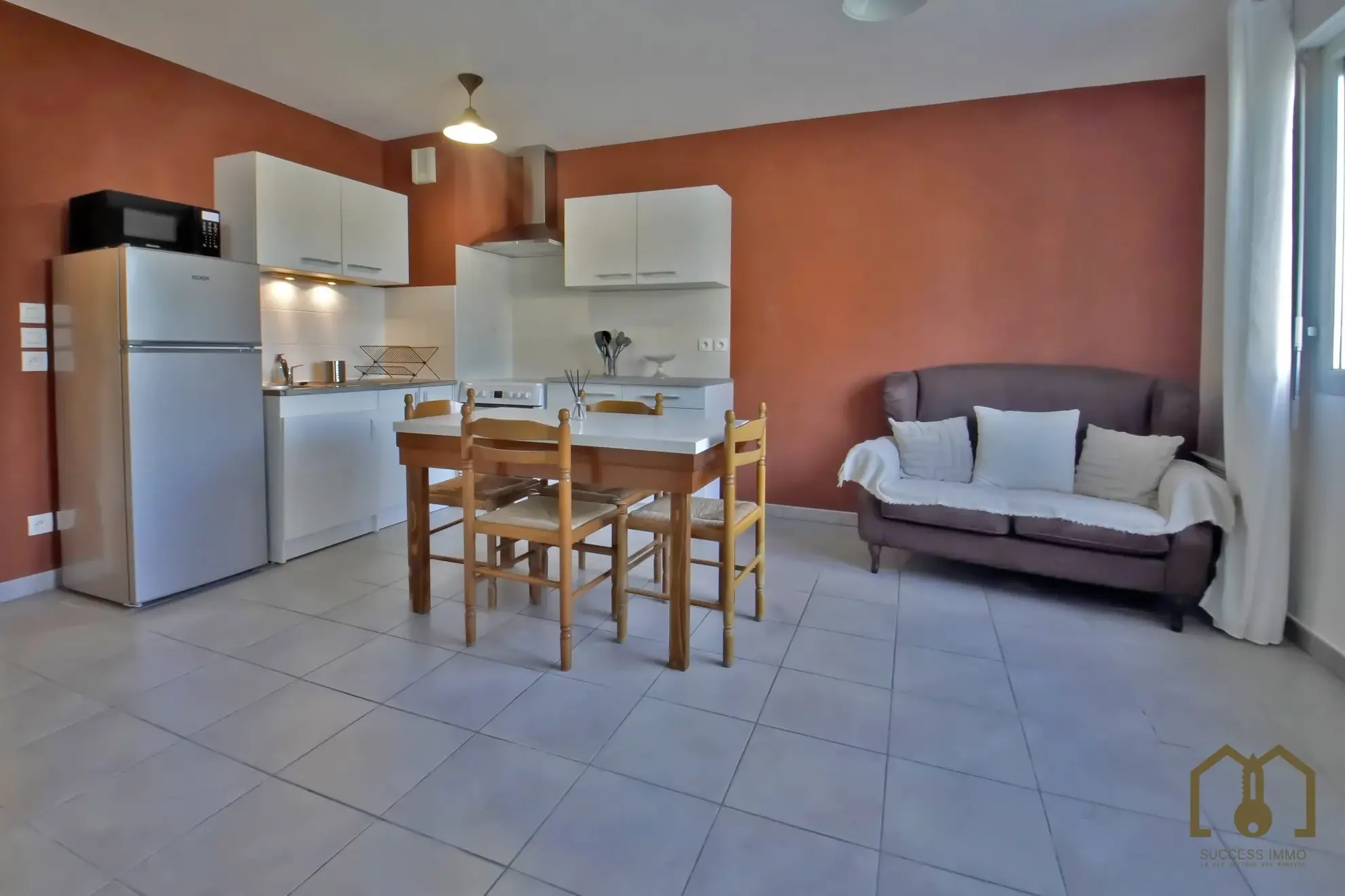 Appartement T2 de 37m² avec garage à Saint-Priest en vente interactive 