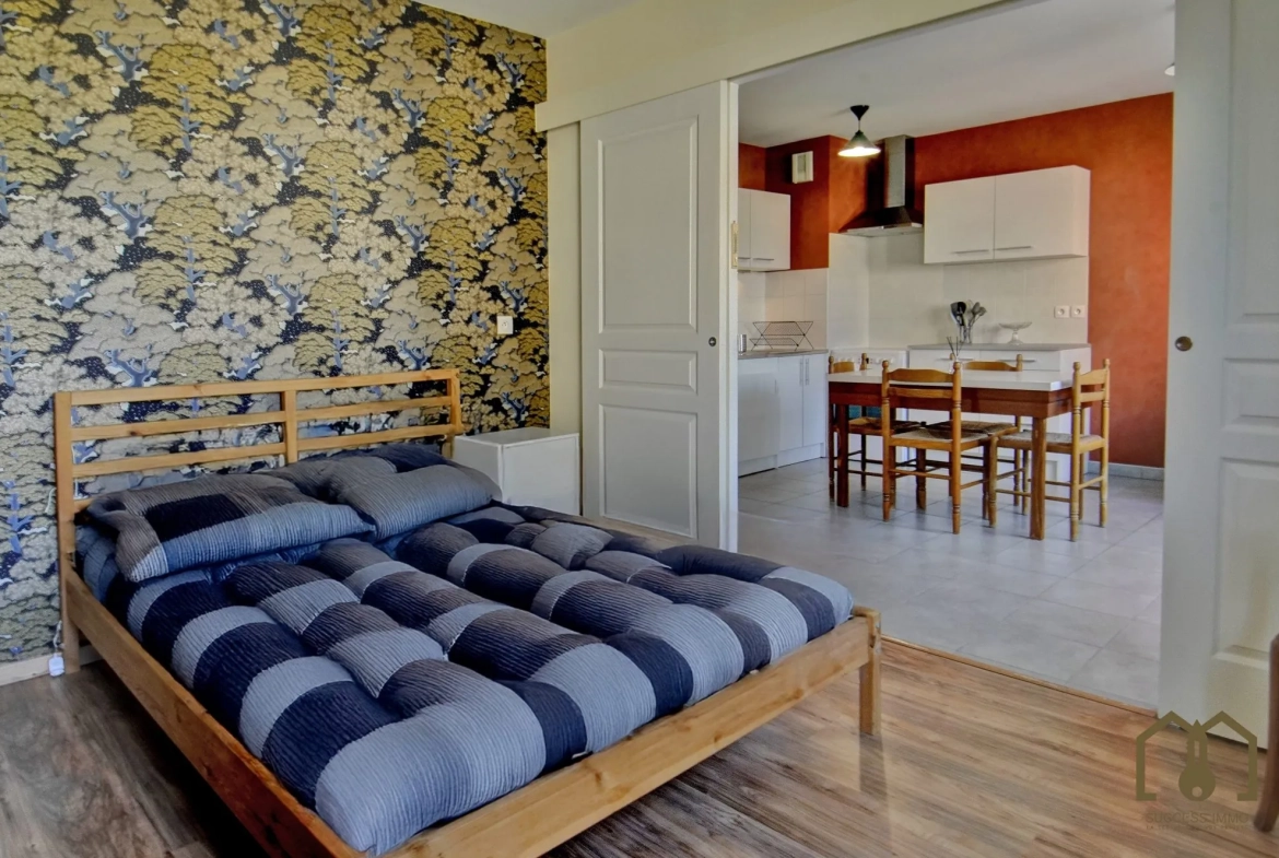 Appartement T2 de 37m² avec garage à Saint-Priest en vente interactive 