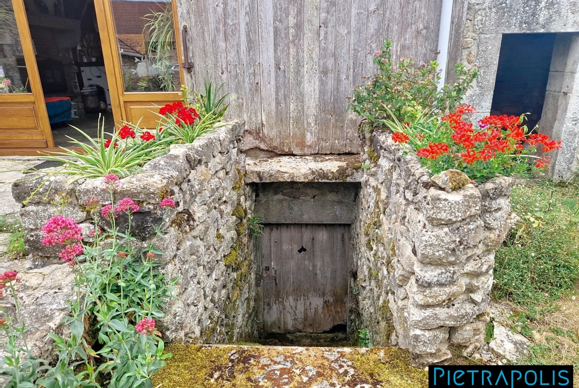 Maison en pierre à rénover avec terrain à Vendenesse-lès-Charolles 