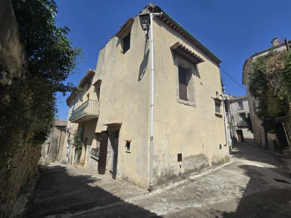 Maison de village à vendre à Aniane (34) - 99 m² avec potentiel d'aménagement