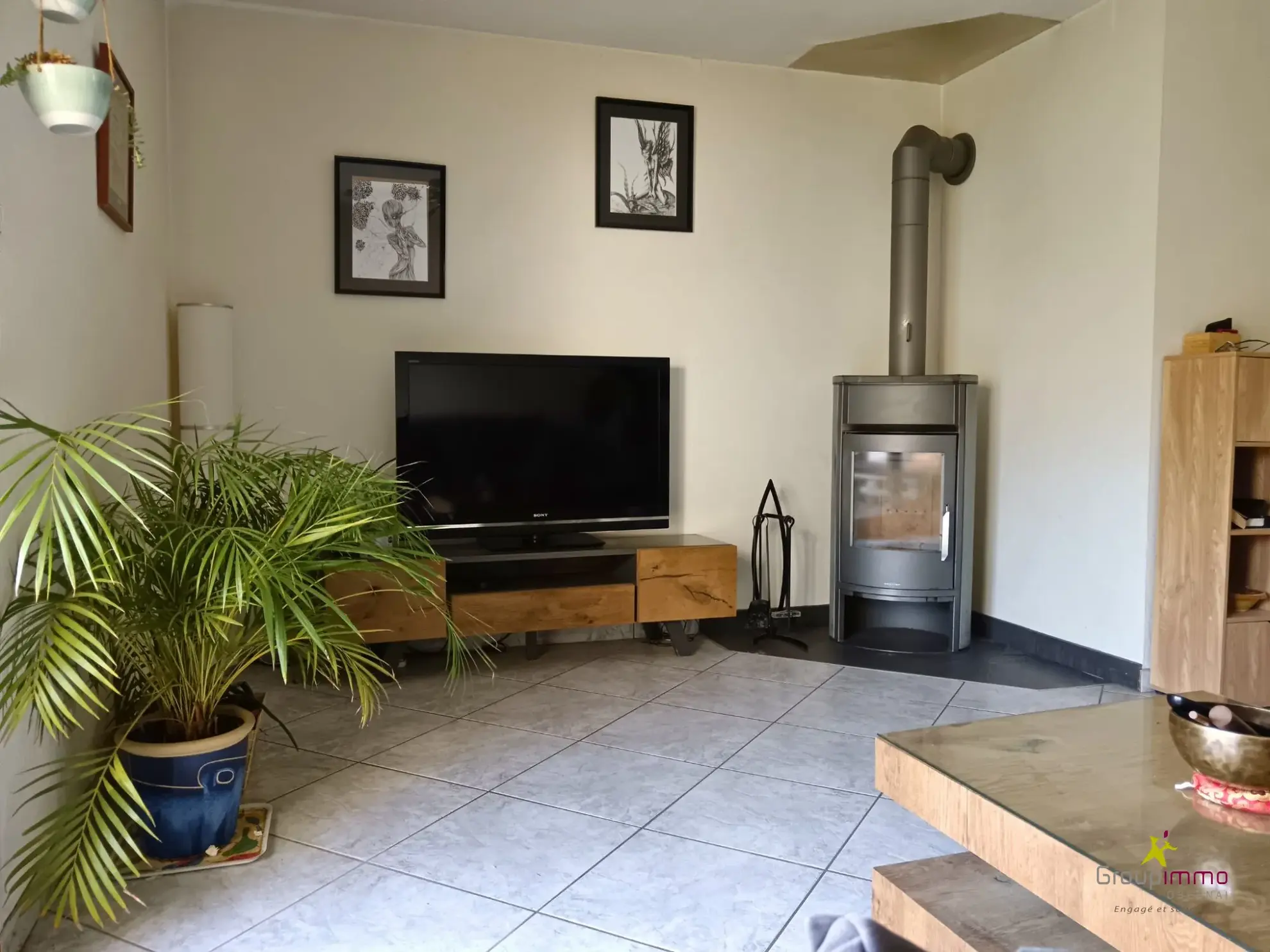 Appartement 3 pièces avec terrasse et garage à Rosheim 