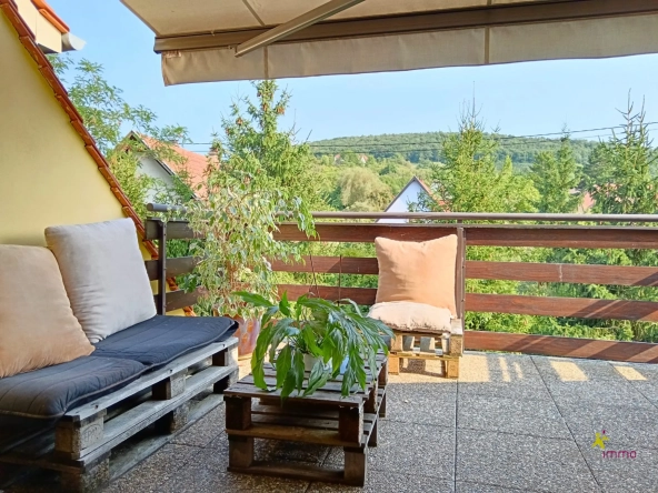 Appartement 3 pièces avec terrasse et garage à Rosheim