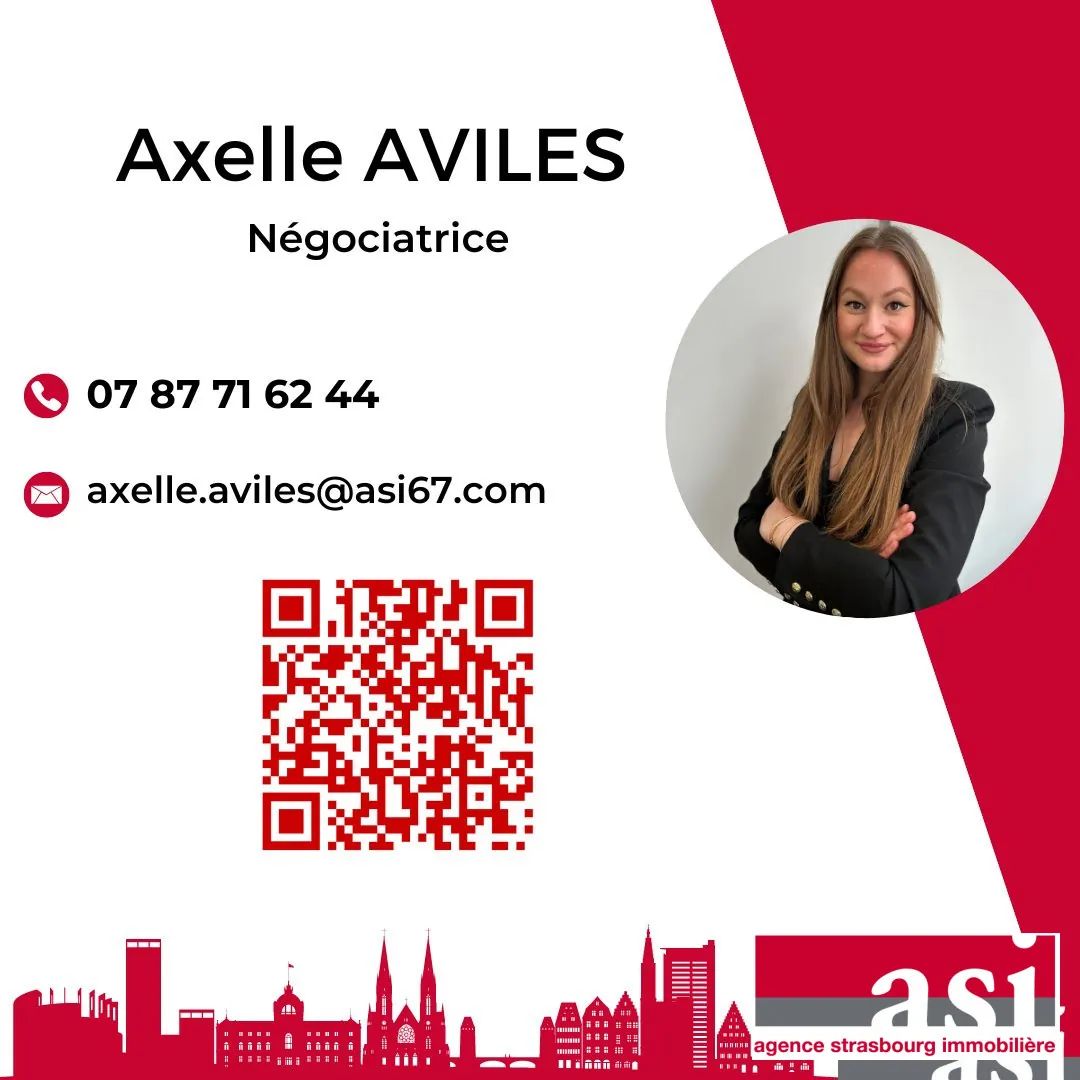 Vente d'un appartement 1 pièce de 31m² avec cave et parking à Strasbourg Neudorf 