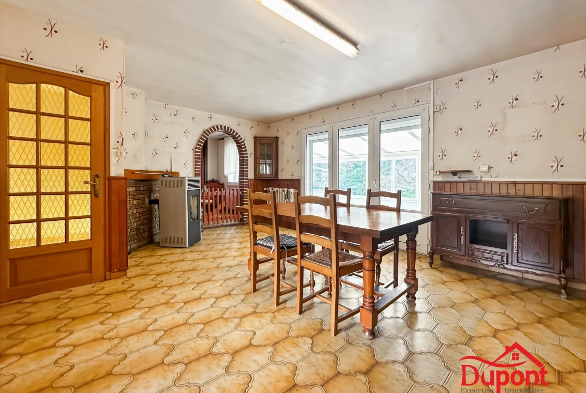 Grande maison familiale avec vue à Laifour – 145 m², 5 chambres, terrain de 2300 m² 