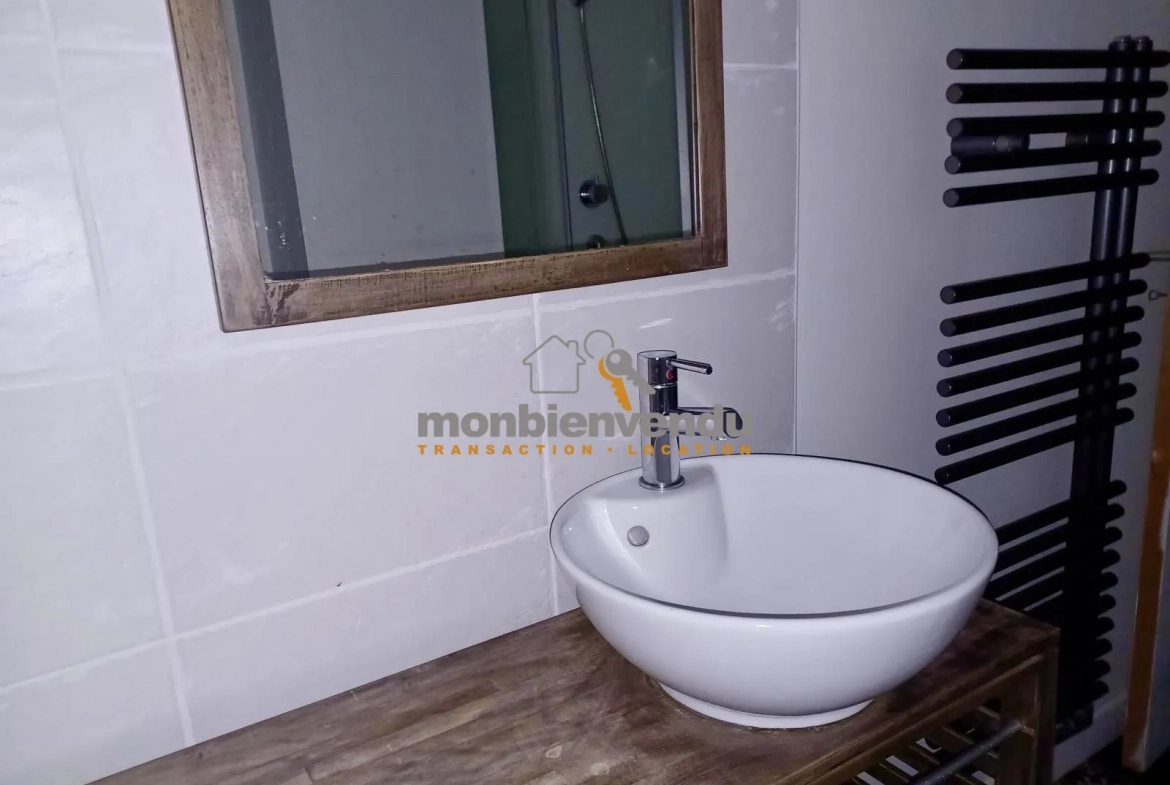 Appartement T1 bis à vendre à Aurillac - 31 m² avec coin nuit 