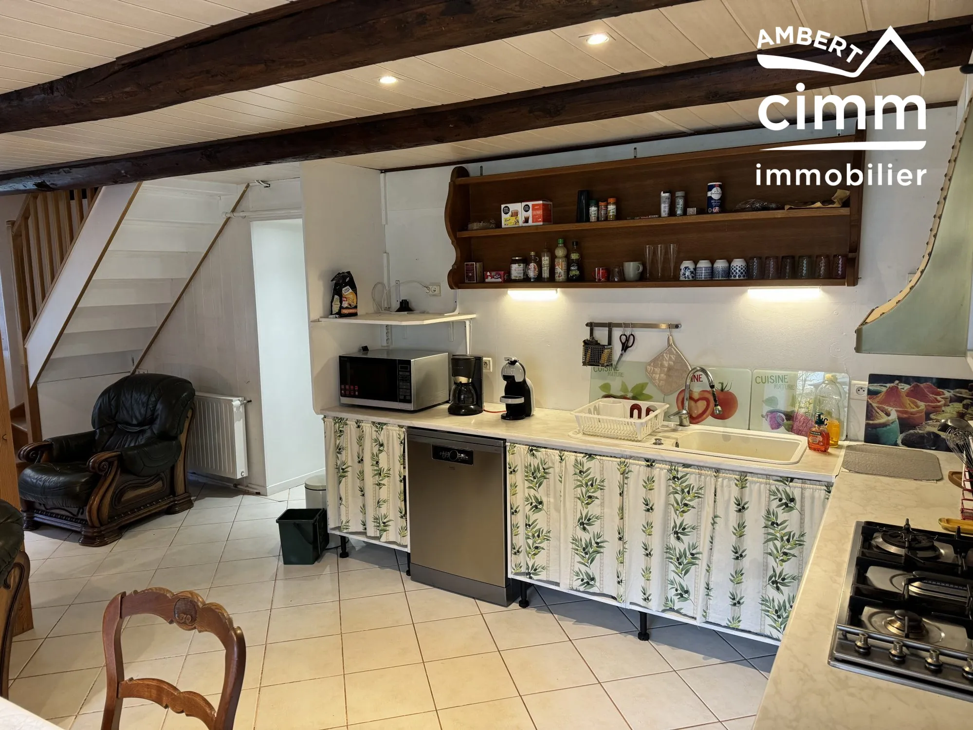Maison de village rénovée avec jardin à Champétieres – 124 m² 