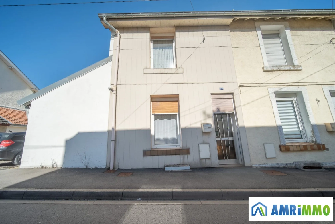 Maison de caractère à Villerupt avec jardin, terrasse et potentiel de rénovation 
