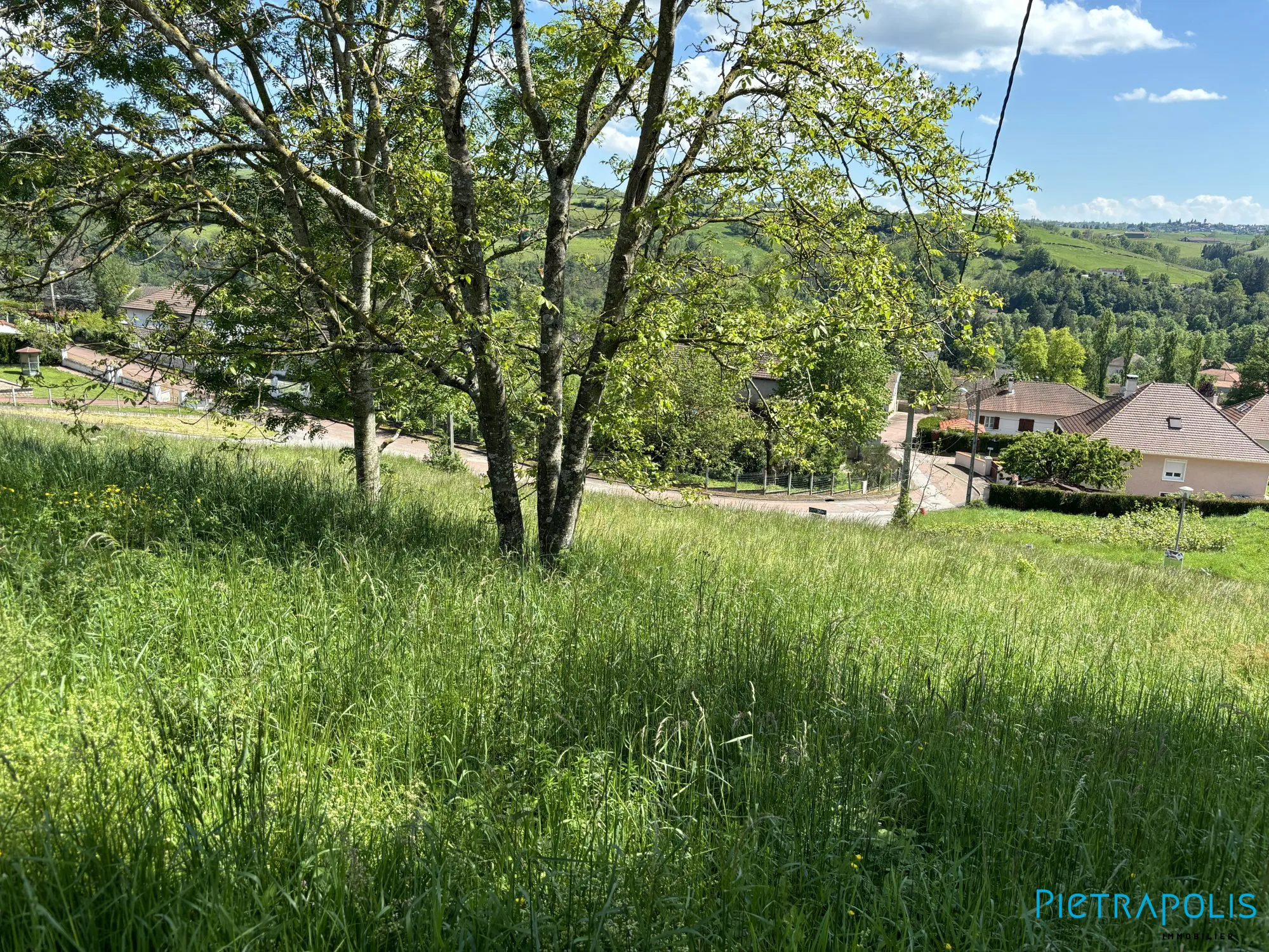 Terrains constructibles avec vue à Régny, proche d'Amplepuis et Roanne 