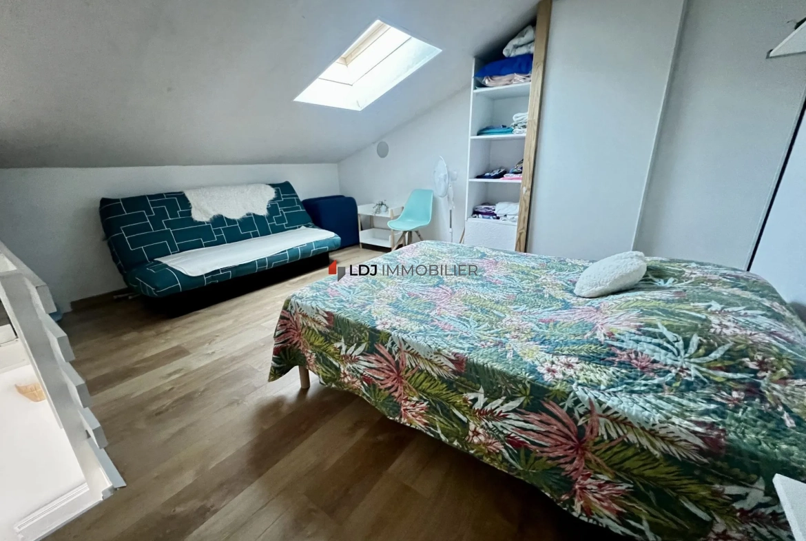 Appartement lumineux avec vue étang à Le Barcarès - Mezzanine et parking 