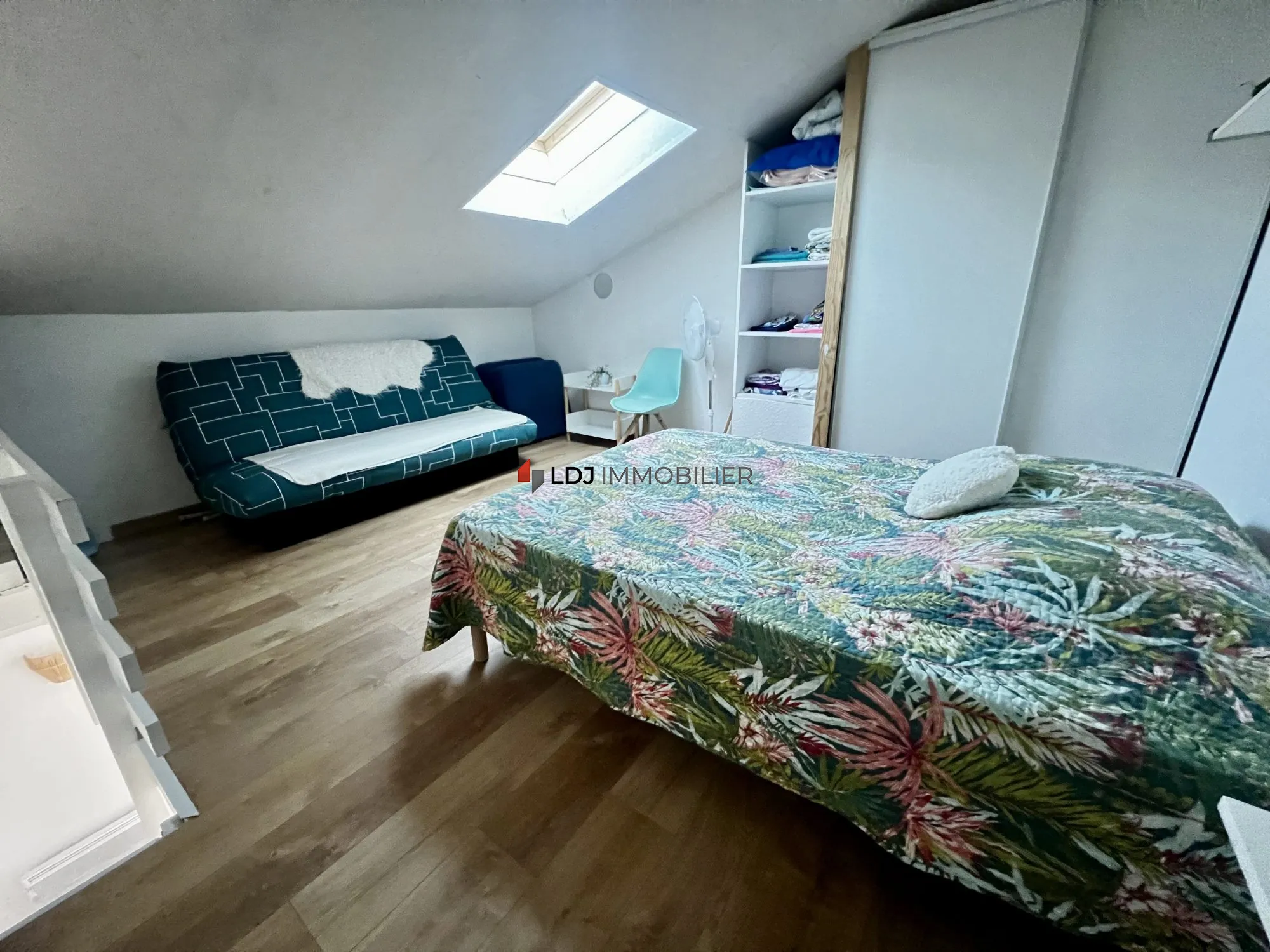 Appartement lumineux avec vue étang à Le Barcarès - Mezzanine et parking 