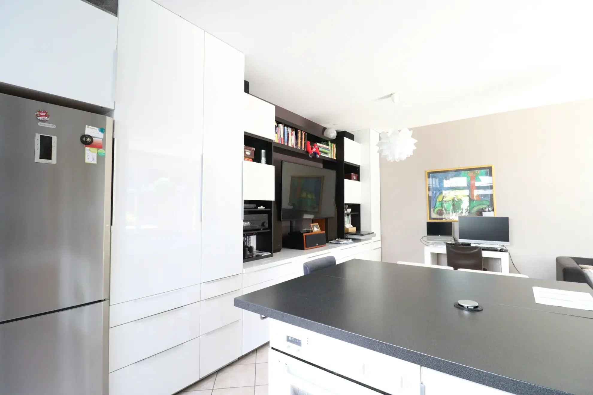 Bel appartement T3 avec grande terrasse à Grenoble, résidence de standing 