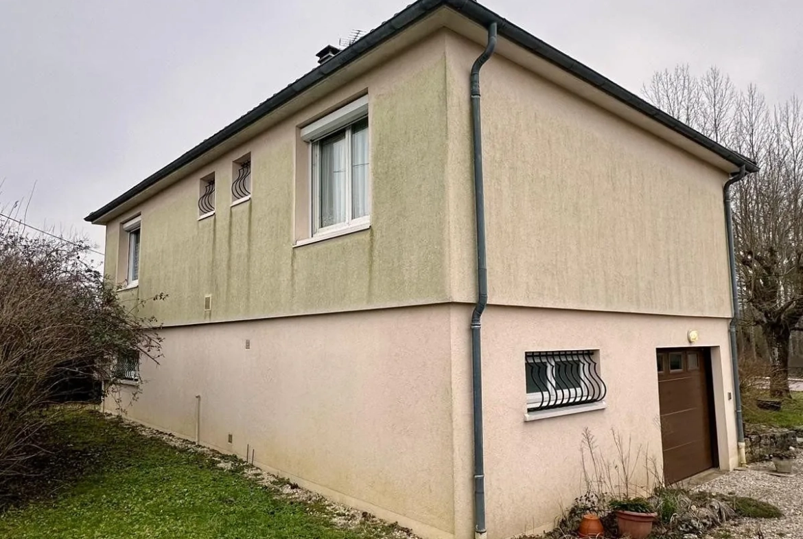 Charmante maison à vendre à Franxault avec grand terrain et garage 