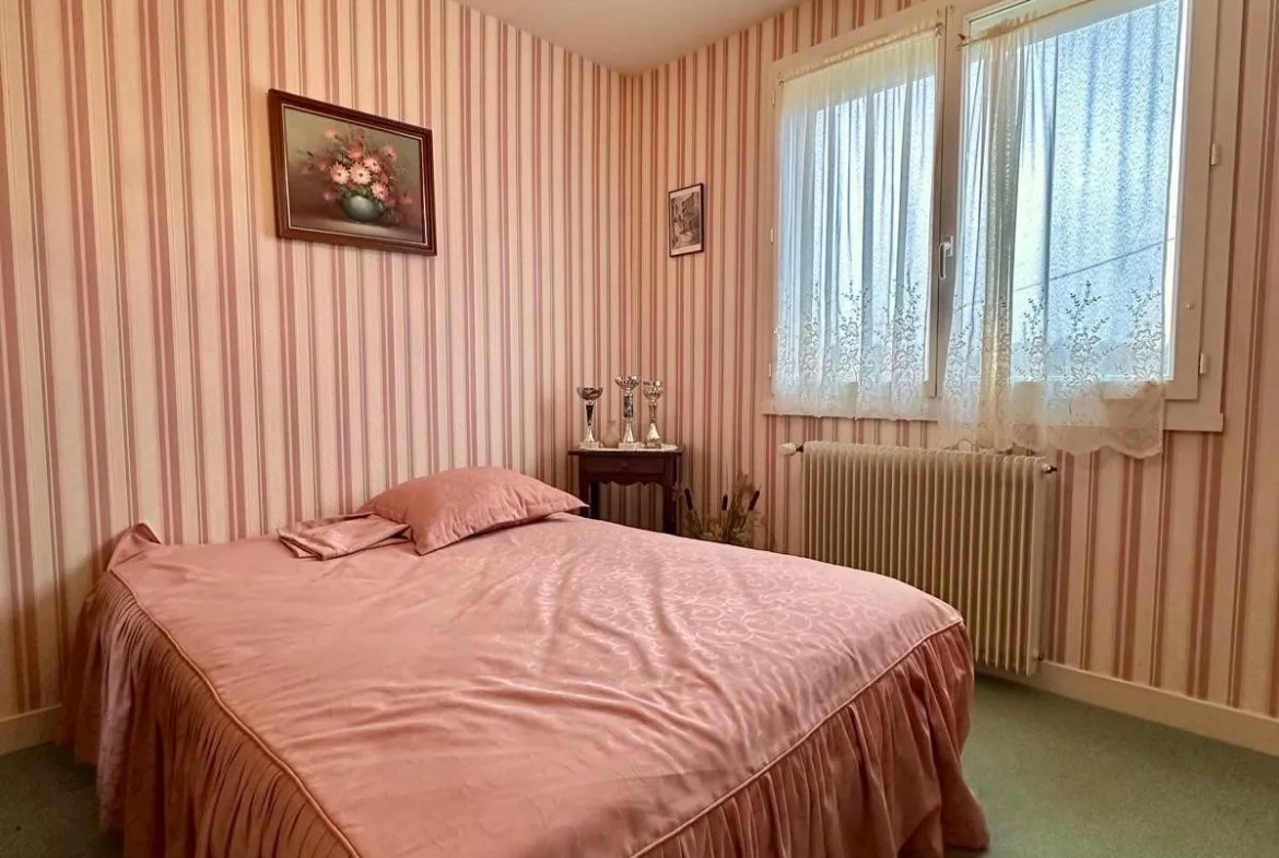 Charmante maison à vendre à Franxault avec grand terrain et garage 